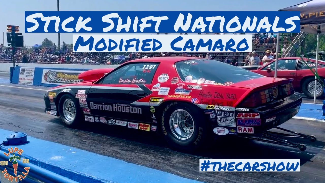 Darrion Houston Stick Shift 4-speed Camaro Super Stock Modified Classic Gearjammers NHRA Drag Racing