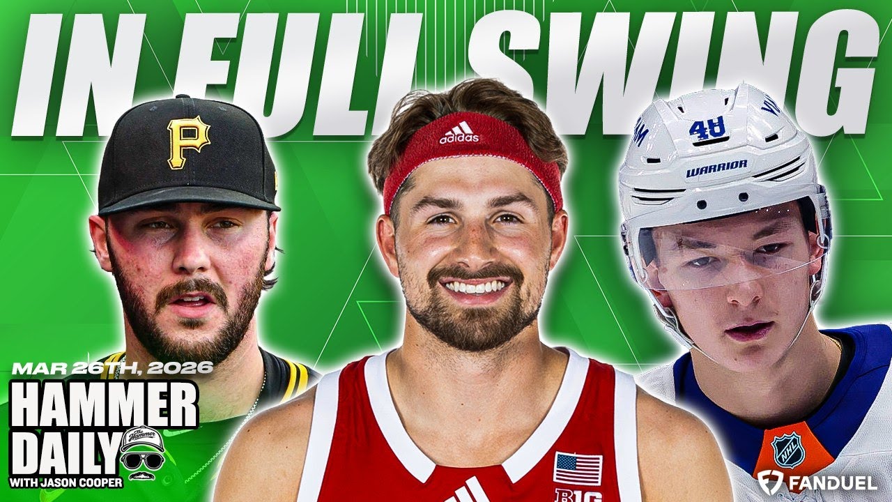 MLB Opening Week & NHL Bets | Hammer Daily | Presented By FanDuel