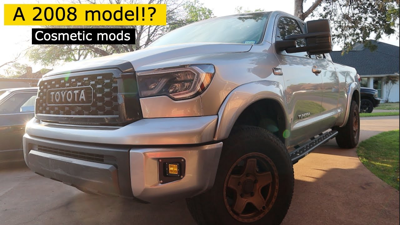 My 2008 Toyota Tundra looks SO modern after these updates!