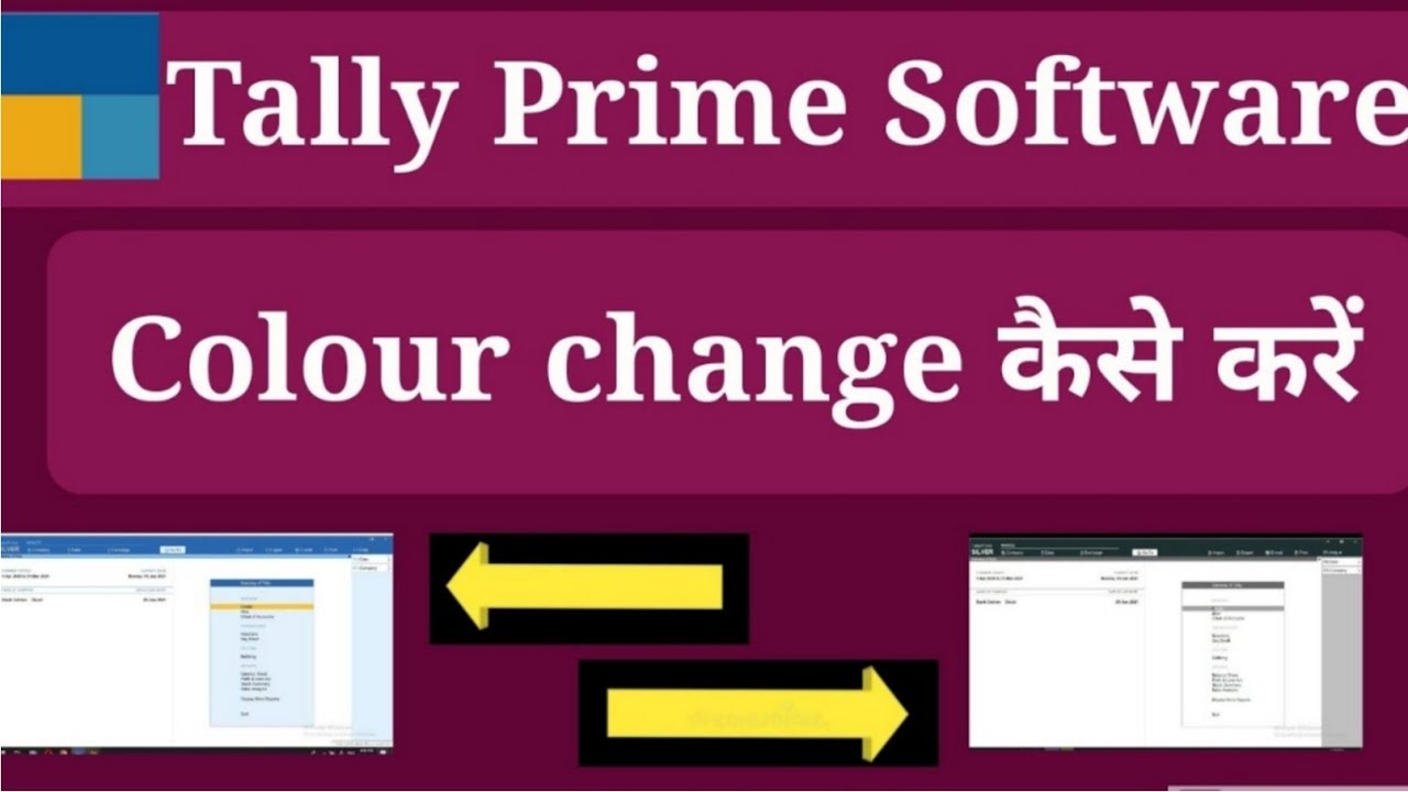 how to enable color in tally prime
