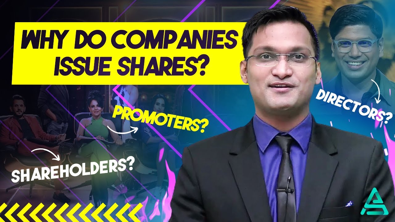 Why Do Companies Issue Shares? 📈 | Anshul Agrawal #shorts #ashortaday