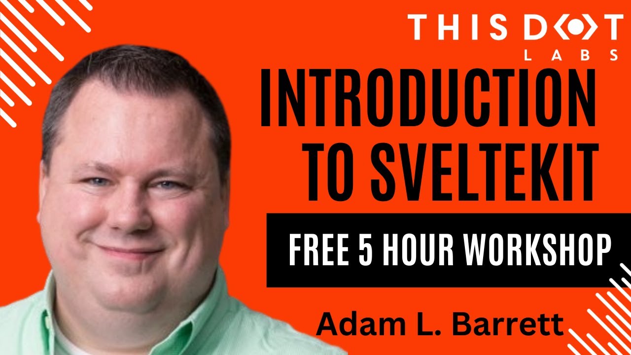 Introduction to SvelteKit | FREE 5 HOUR SVELTE WORKSHOP 2024 | Lessons + Coding Exercises