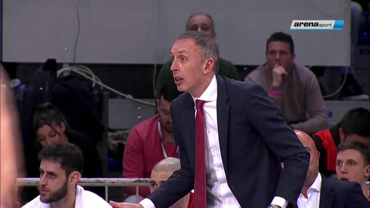 KUP RADIVOJA KORAĆA: Četvrtfinale 4 Crvena zvezda - Dynamic /15.02.2019.
