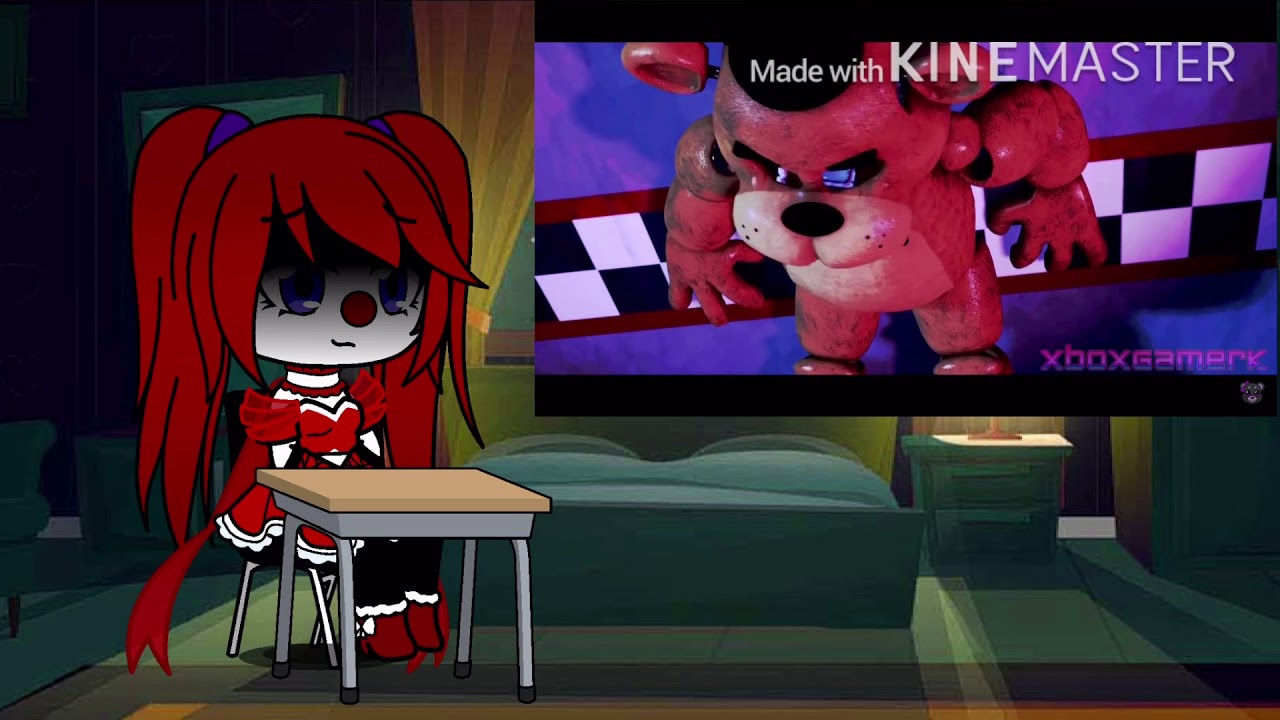 Circus Baby reacts to Mr. Fazbear by Groundbreaking