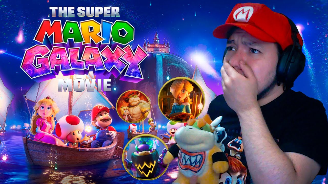 REACCIÓN TRAILER #1 THE SUPER MARIO GALAXY MOVIE By Pabloxray