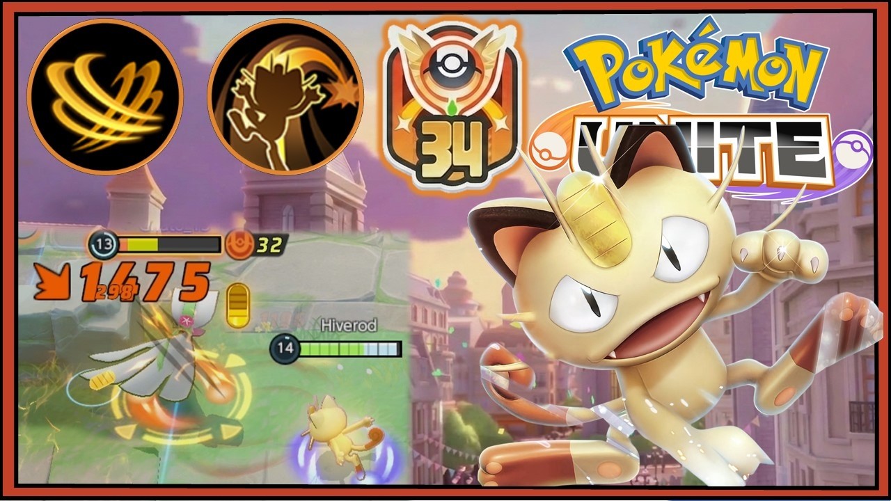 Volví!, Meowth mejor build Golpes Furia + Finta | Pokémon Unite