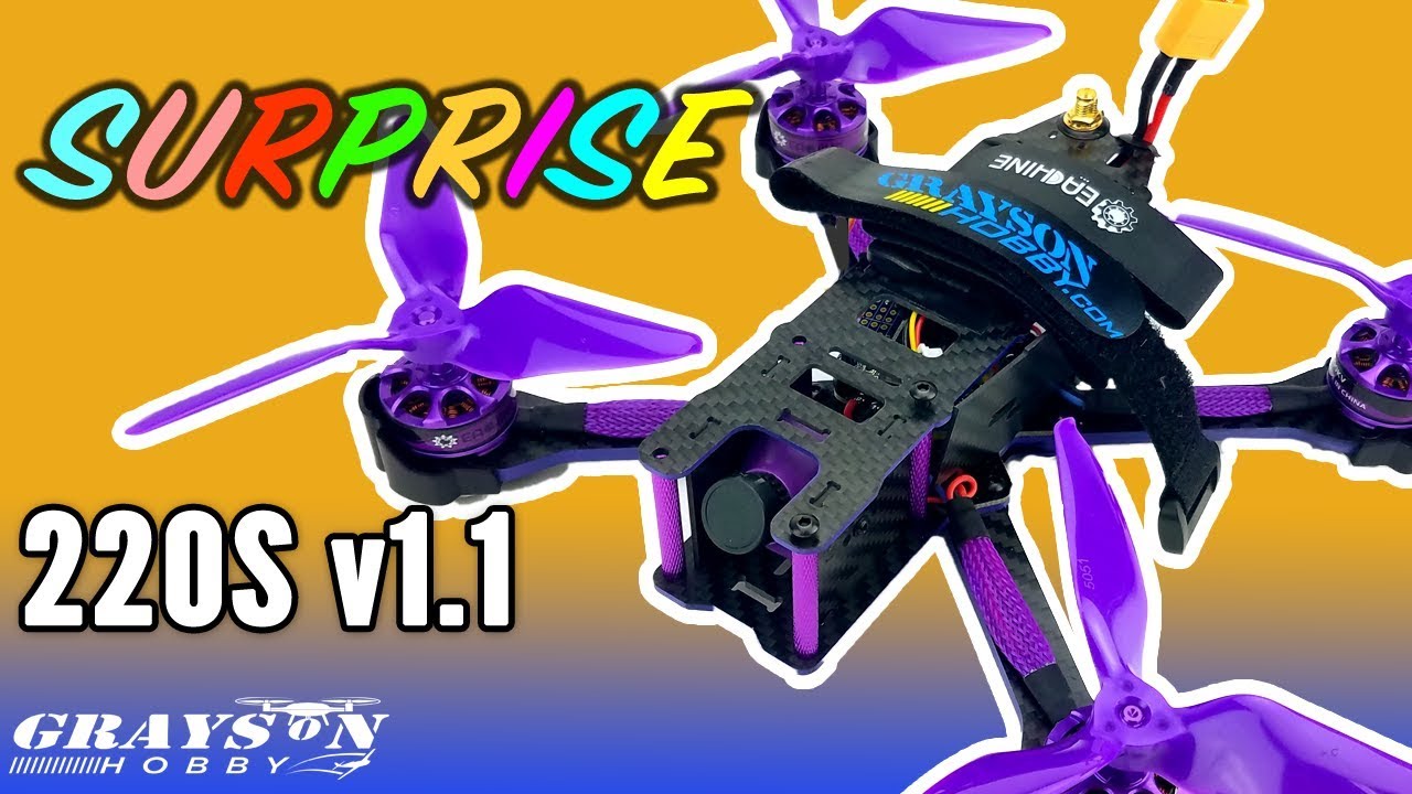 Eachine Wizard 220s V1.1? ARF - FPV Racer Drone For Noobs-ish - Unboxing