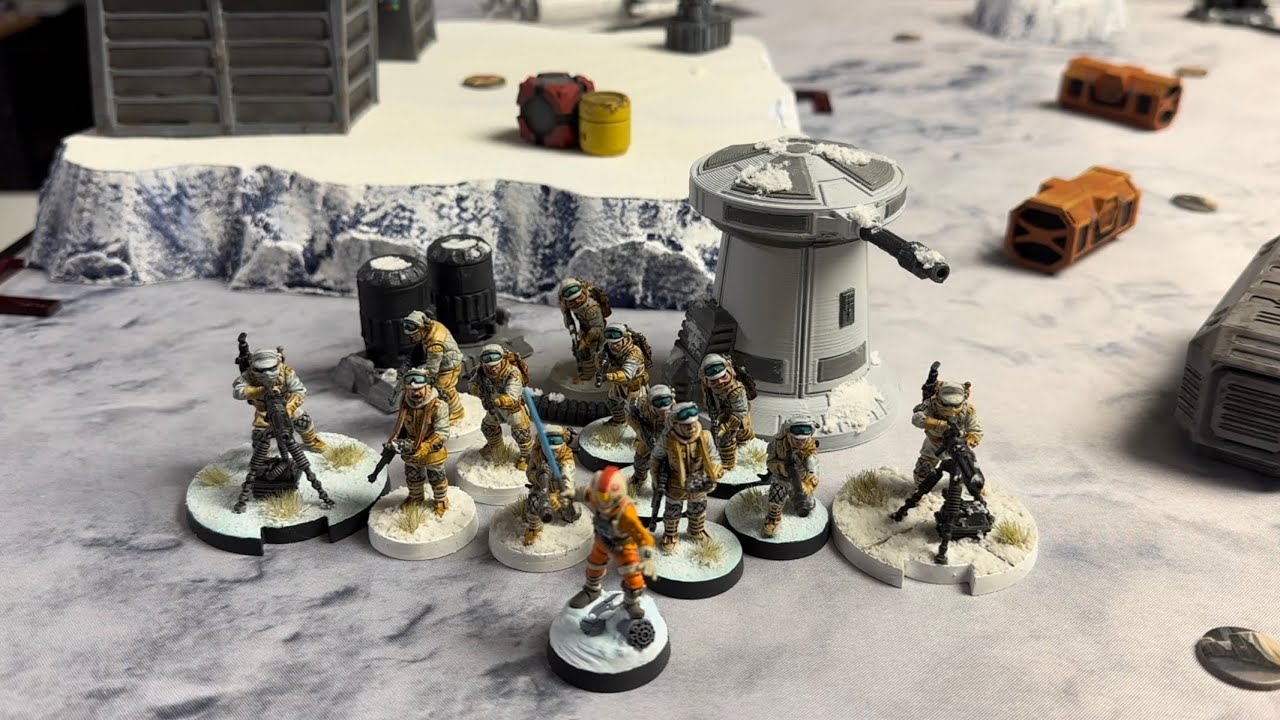 Star Wars Legion Skirmish Battle Report: episode seven Dynamic Exit