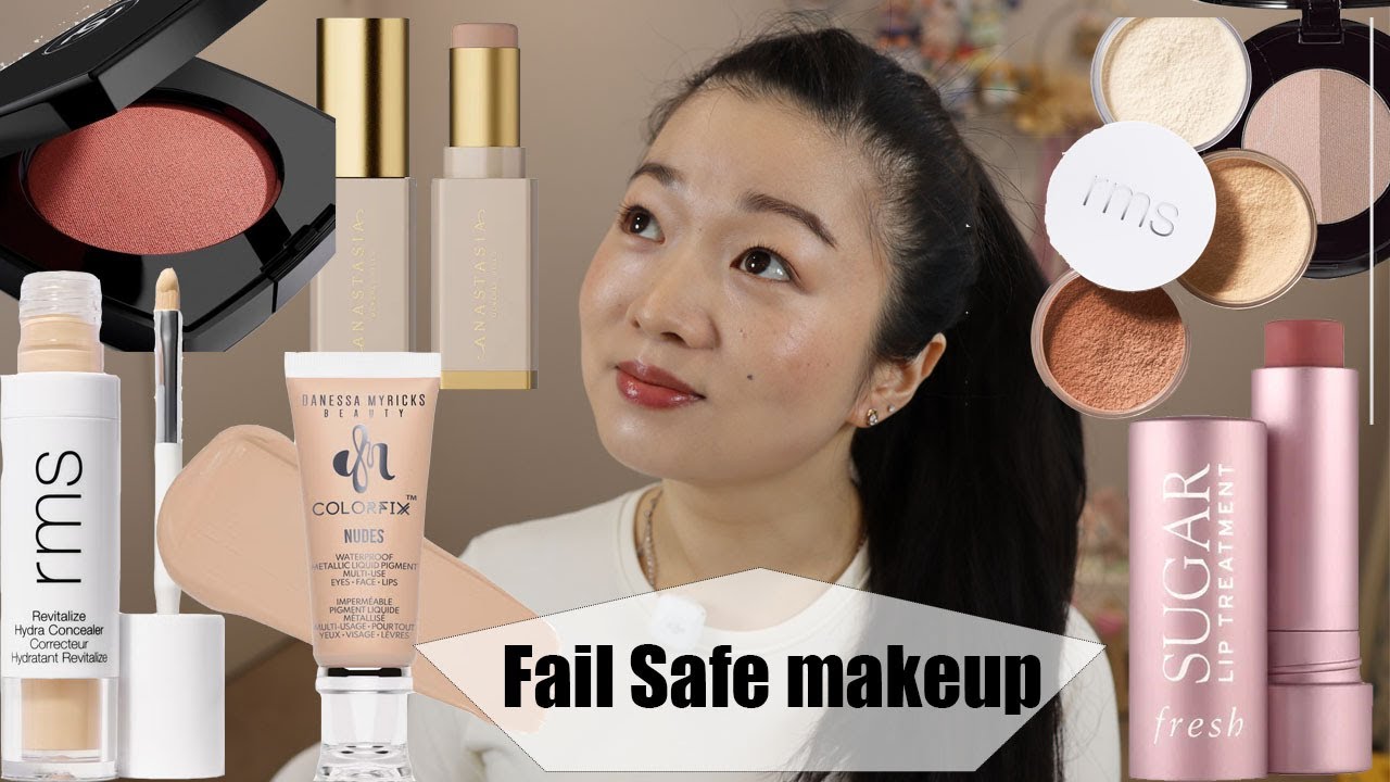 My Fail Safe makeup & trying out the New RMS Rebitalize Hydra Concealer | QuingStar