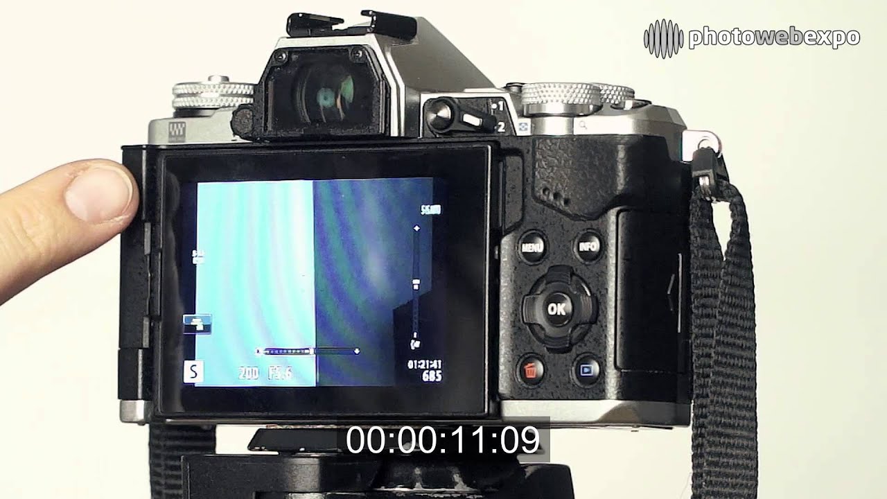 Olympus OM-D E-M5 mark II. Интерактивный видео тест