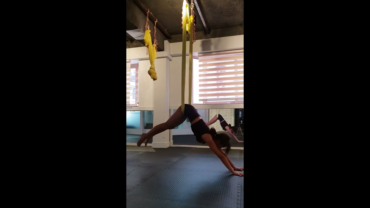 초보 플라잉요가 강사님 바로외워서 써먹는 프론트벨트 힙행동작.Flyingyoga.플라잉요가.힙행.연습.림프마사지