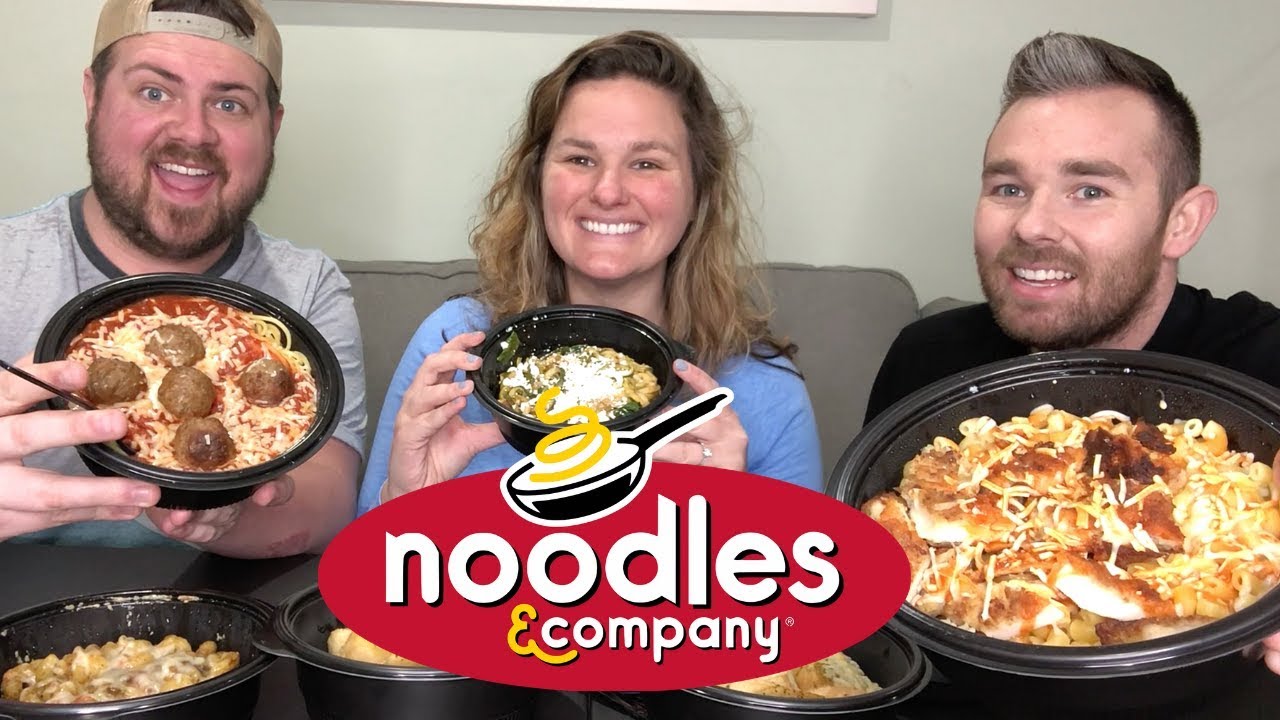 MUKBANG | NOODLES AND COMPANY | FOOD SHOW
