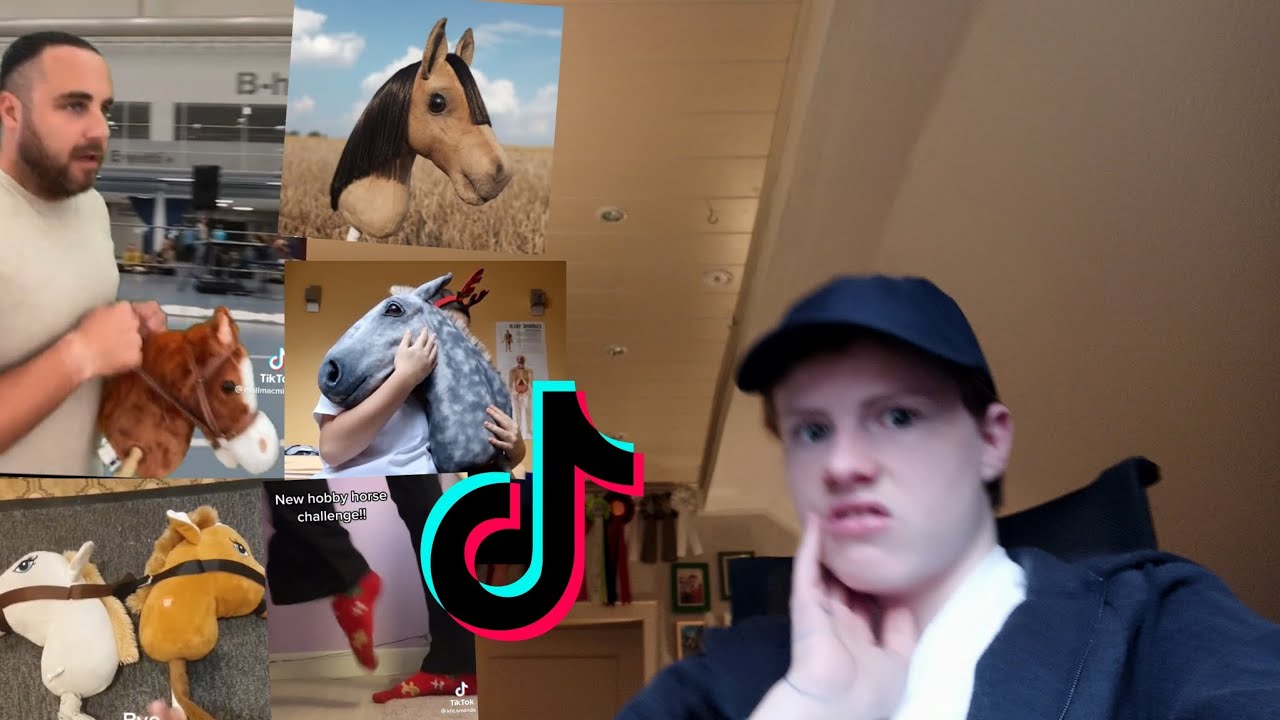 TikToks, die Hobby Horsing hops nehmen