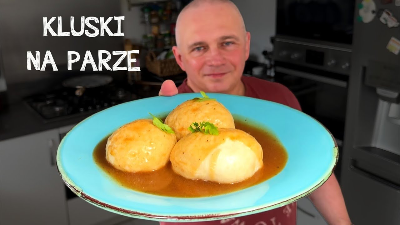 Najlepsze KLUSKI NA PARZE z sosem jakie jadłem! Bardzo prosto, krok po kroku!