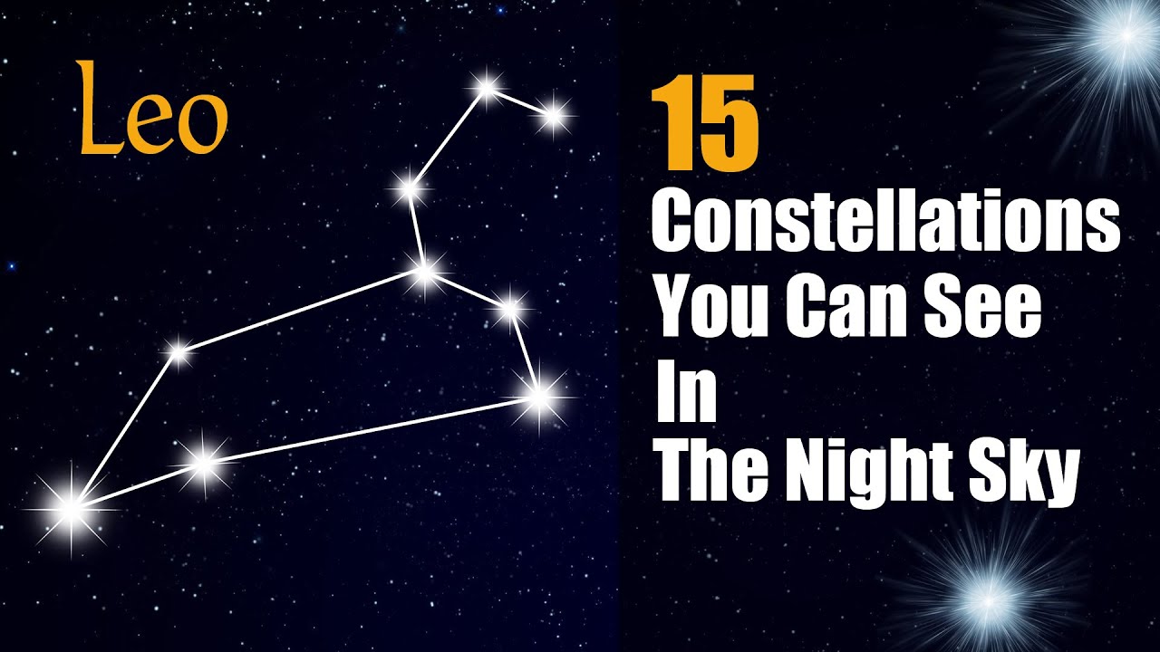 15 Famous Constellations You Can See In The Night Sky | Animation
