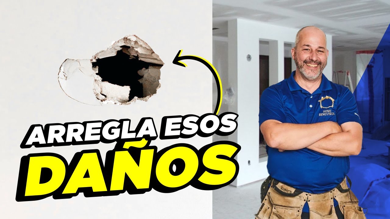 ¡Repara Drywall dañado!