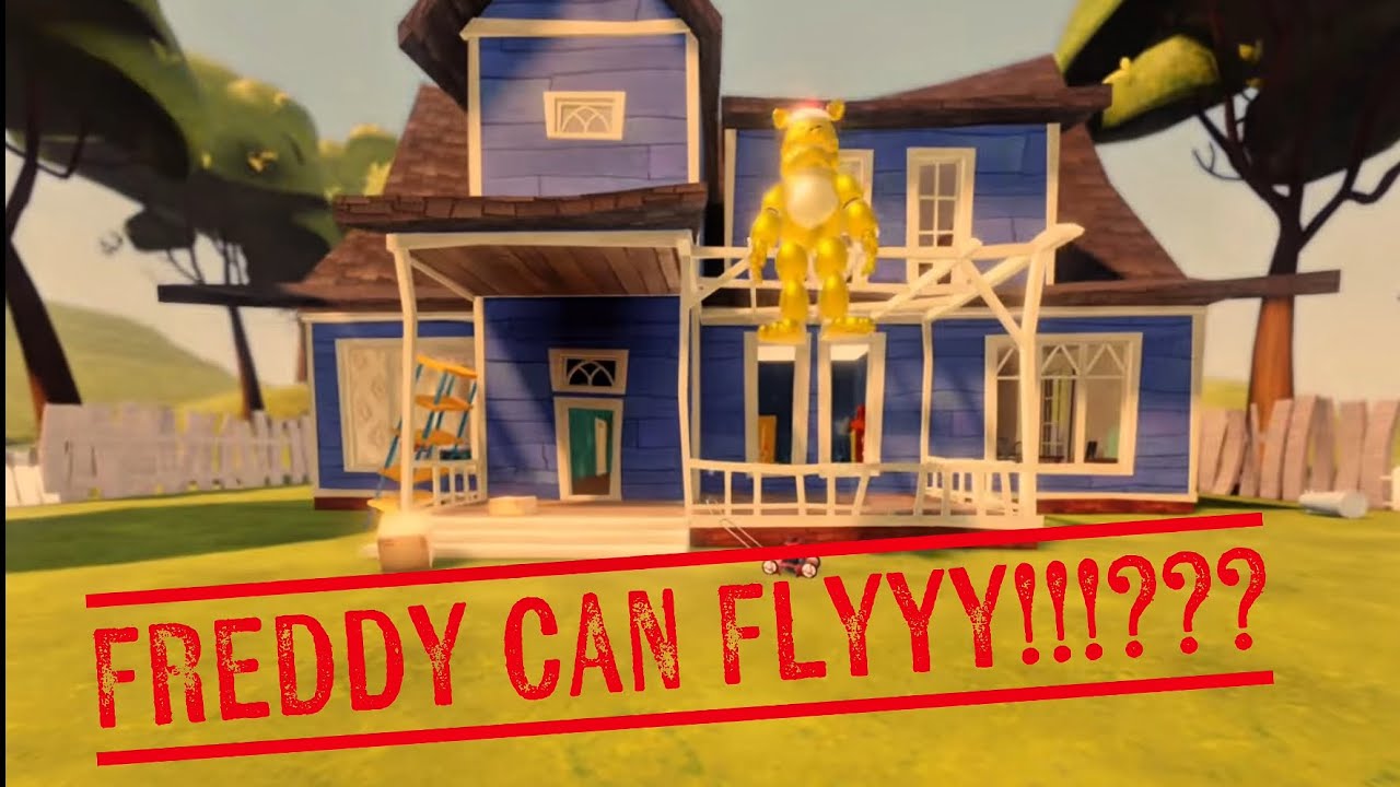 TERRIFYING ROBLOX FAST FREDBEAR.......