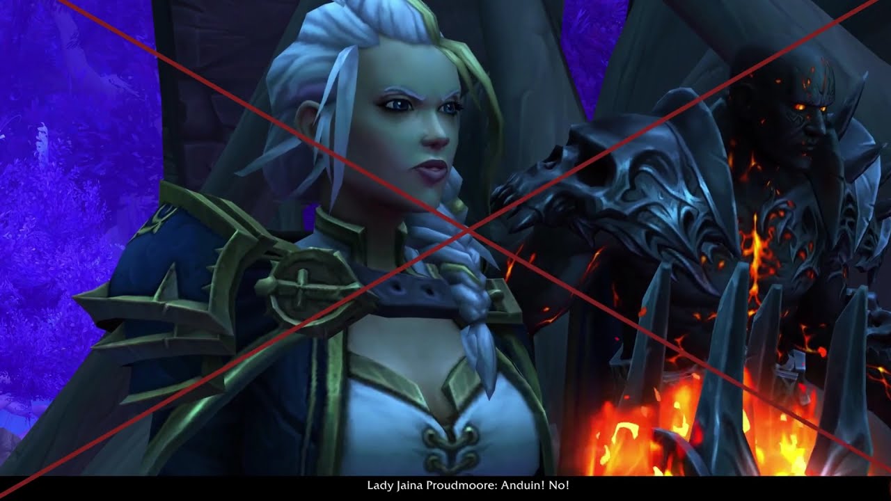 Anduin takes The Sigil Cutscene Shadowlands 9.1 Chain of Domination(Work in process)