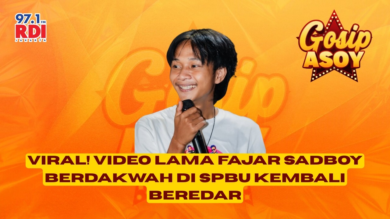 Viral! Video Lama Fajar Sadboy Berdakwah di SPBU Kembali Beredar