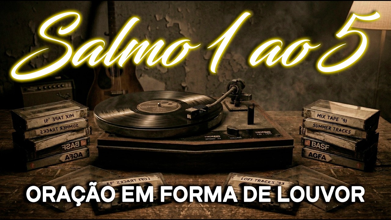 SALMOS DE DAVI | Salmos 1 a 5 – Orações Cantadas em Blues, Jazz e Soul Gospel