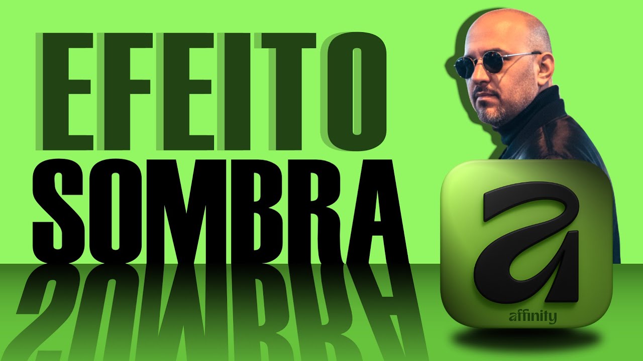 Efeito sombra e luminosidade no Affinity 2025