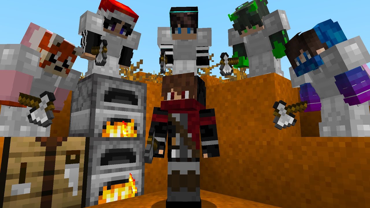 Minecraft Speedrunner VS 5 Hunters FINALE