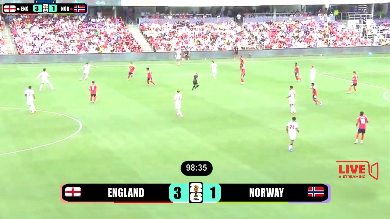 🔴LIVE NORWAY VS ENGLAND● EXTENDED HIGHLIGHTS▪ 2026 FIFA World Cup QUARTER-FINAL