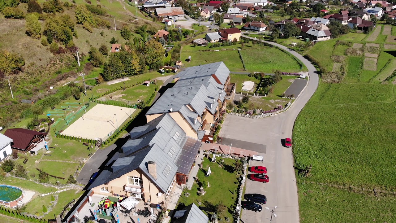 Hotel Zerrenpach z hora , Osrblie. Dji mavic air