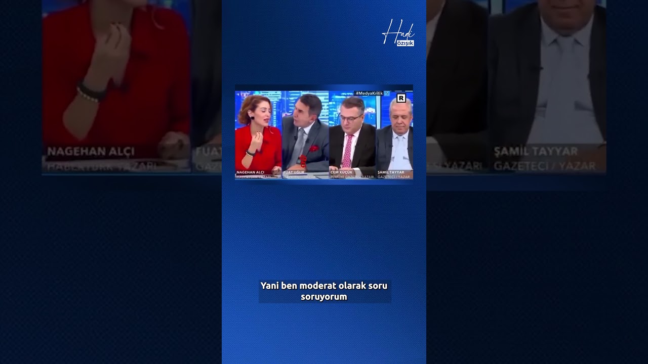 Nagehan Al&ccedil;ı ve Fuat Uğur arasında gereksiz tartışma!