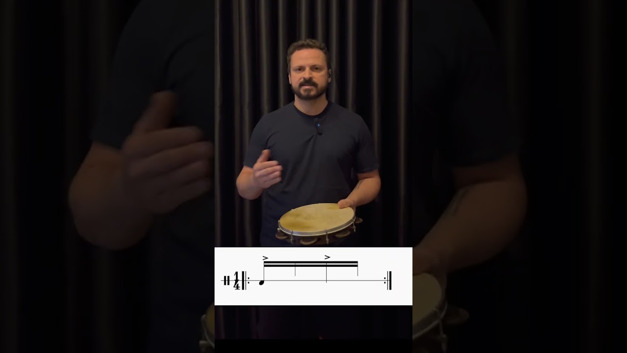 TUTORIAL PANDEIRO - ACENTUAÇÃO