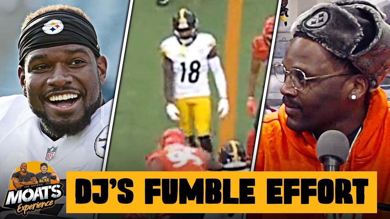 Terence Garvin Reaction To Steelers Diontae Johnson Effort On Jaylen Warren Fumble