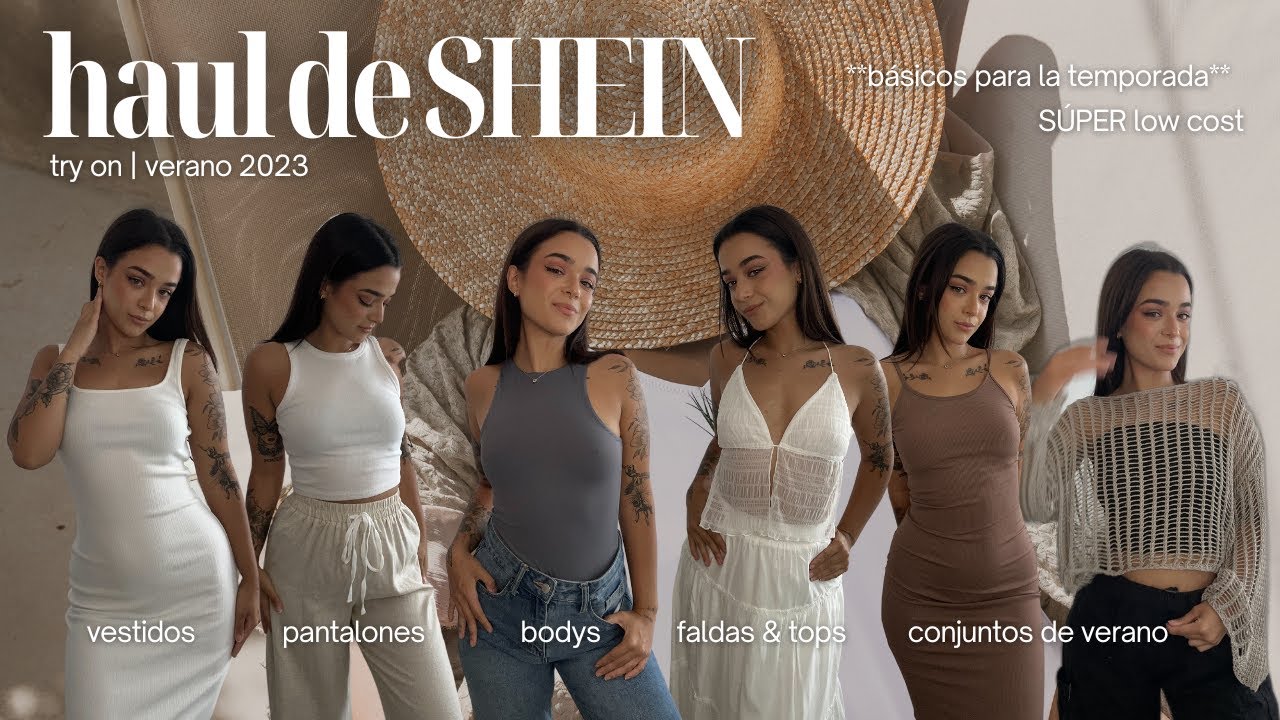 HAUL DE SHEIN VERANO 2023 | Las MEJORES prendas para esta temporada: tops, faldas, vestidos, bodys