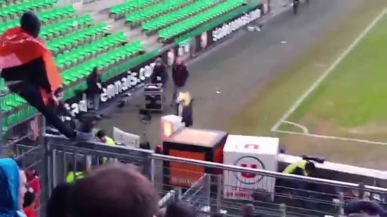 RENNES-OM Astrid canal+ supporters marseillais