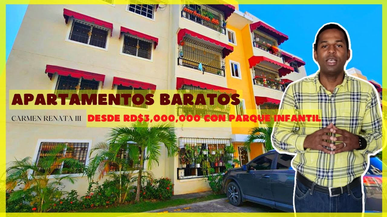 Vendo Apartamentos Baratos | Santo Domingo Oeste | Carmen Renata 3 | Invierte en Santo Domingo