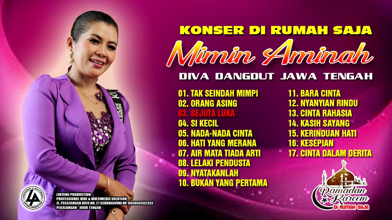 MIMINN AMINAH - KOLEKSI FULL ALBUM DI RUMAH SAJA ( COVER )