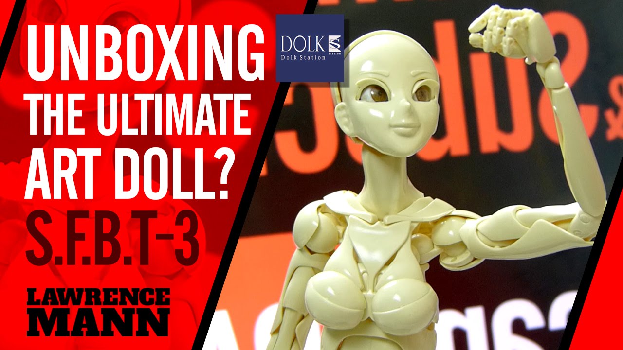 UNBOXING: Artist's reference doll SFBT-3