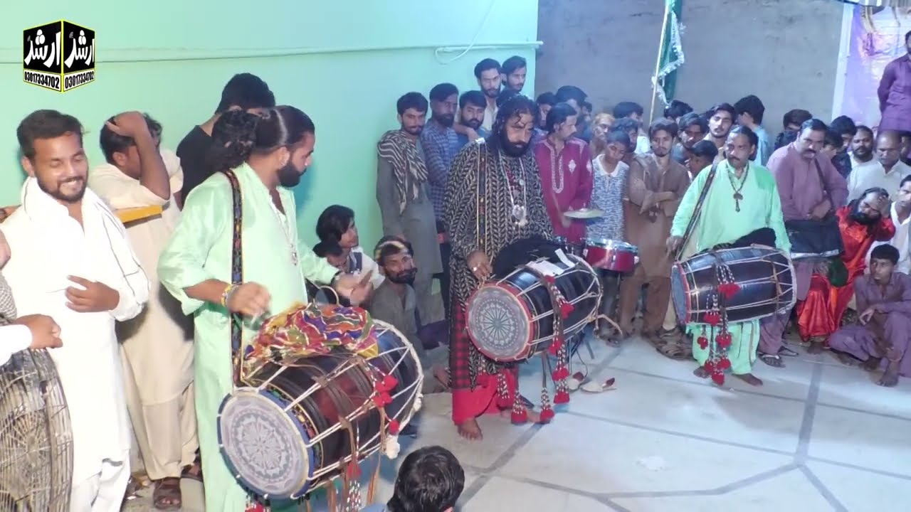 Full Dhol Dhamal at Hazrat Madho Lal Hussain Dhamaal 2023 | Urs Baba Mali Sarkar Sahiwal Qawali