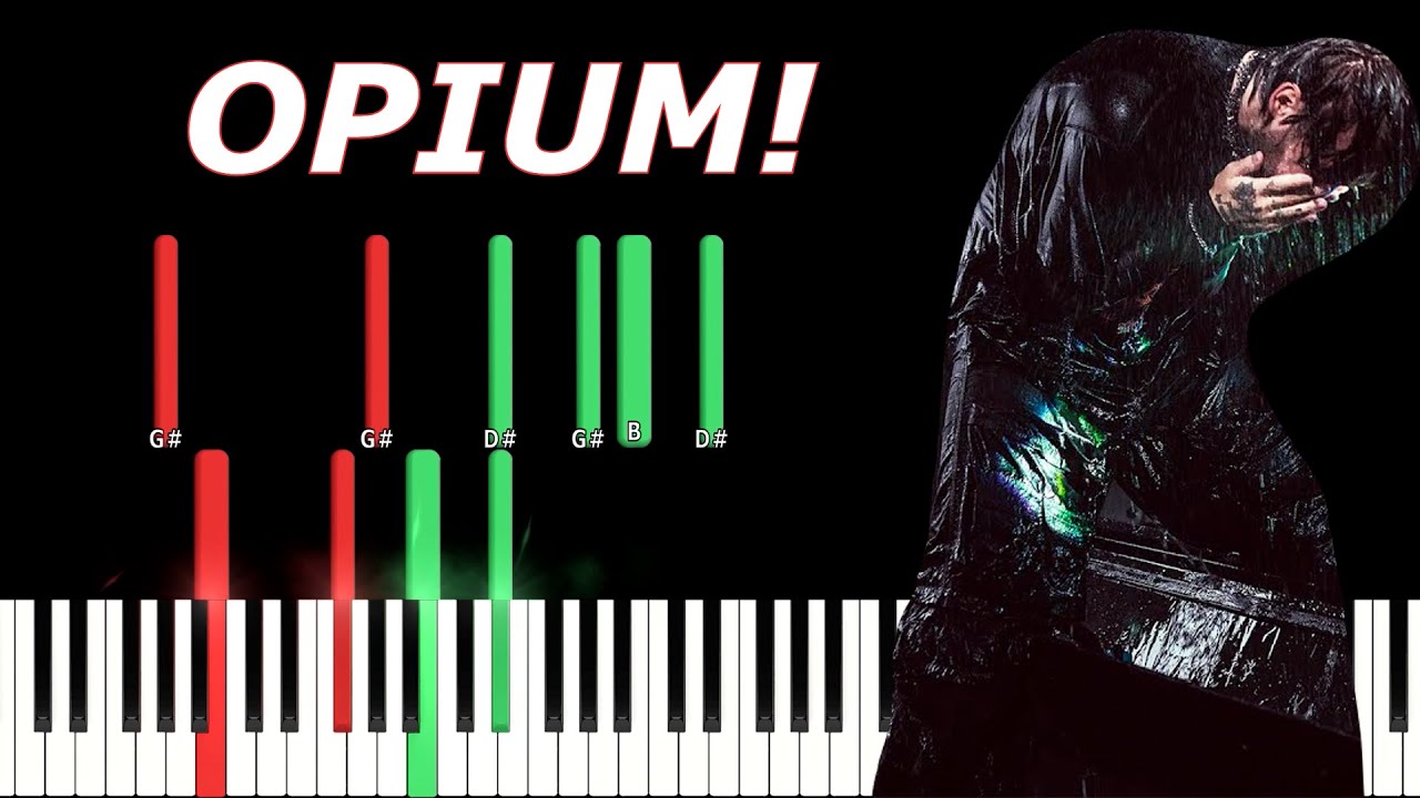 OPIUM! - Chivas | Piano Tutorial