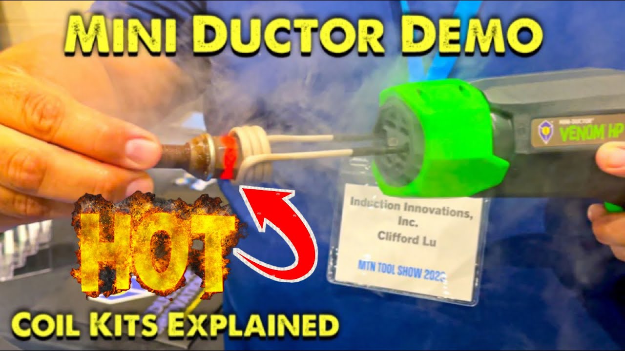 Mini Ductor Venom Demo With Coil Kits Explained By Induction Innovations