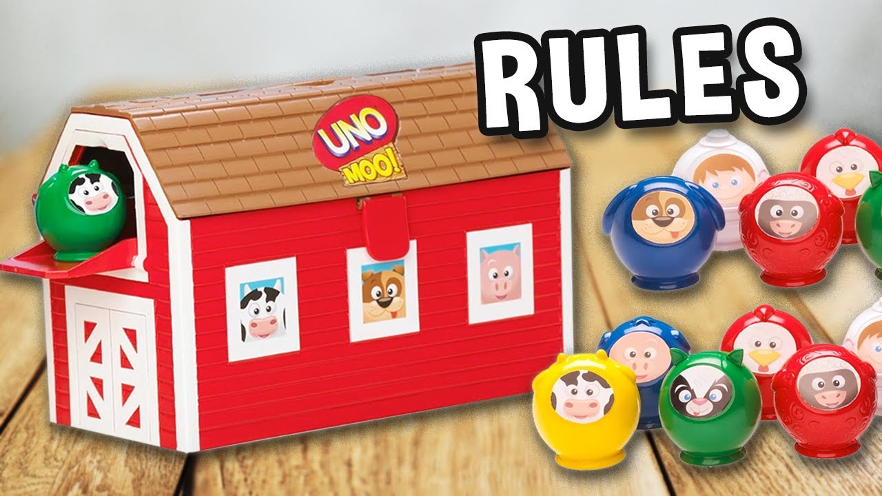 Как играть в игру UNO MOO! (официальные правила, инструкции и игровой процесс) | Spielregeln TV x...