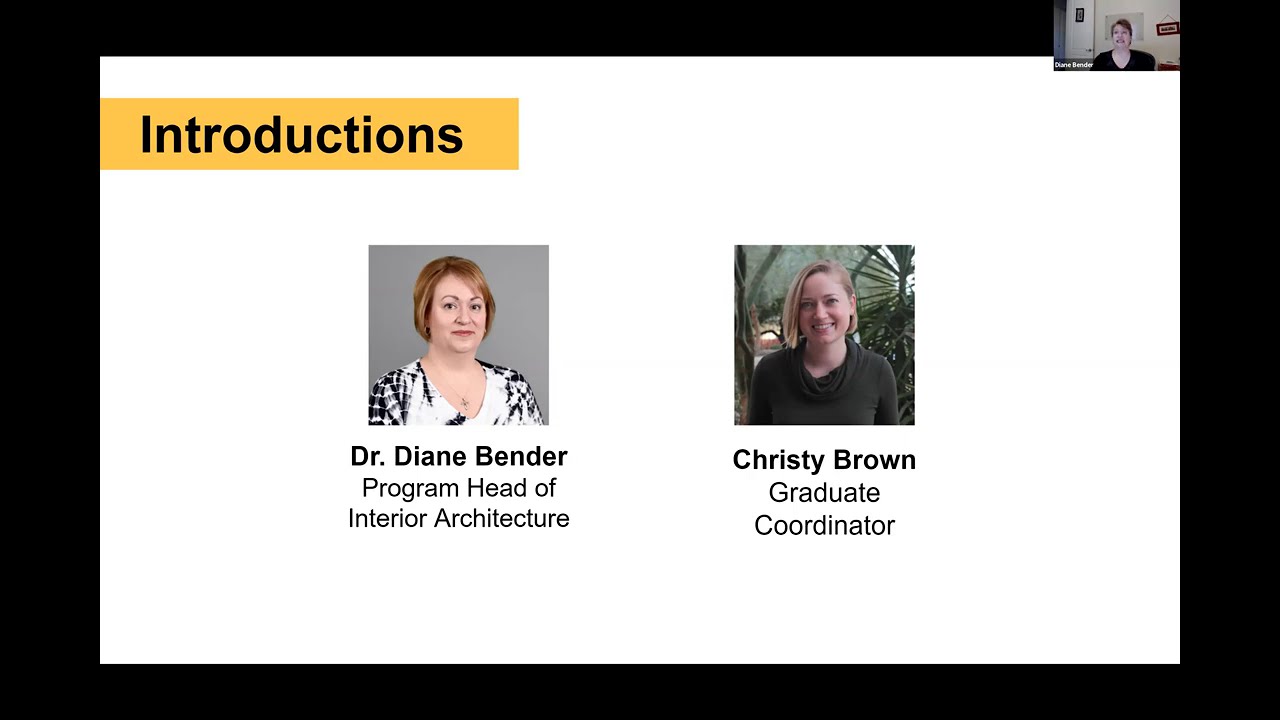 Careers in Interior Architecture webinar