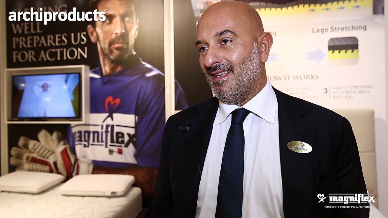 Salone del Mobile 2019 | MAGNIFLEX - Marco Magni presenta i prodotti della linea Magnistretch