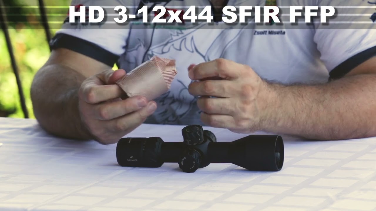 Discovery HD 3-12x44SFIR FFP Rifle scope