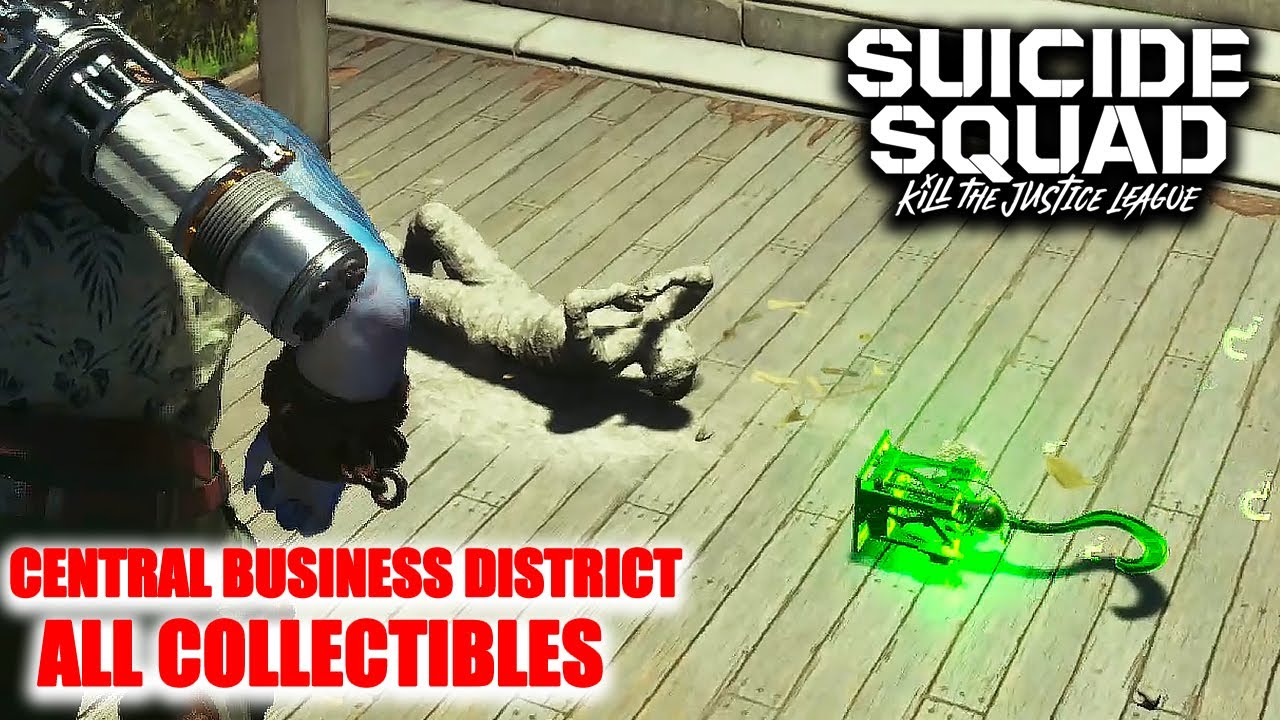 CENTRAL BUSINESS DISTRICT All Collectibles - Suicide Squad Kill The Justice League - Riddle, Trophy