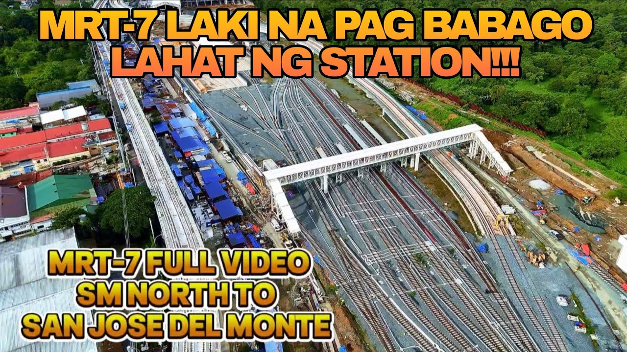 MRT-7 FULL VIDEO SM NORTH TO SAN JOSE DEL MONTE BULACAN!!! 