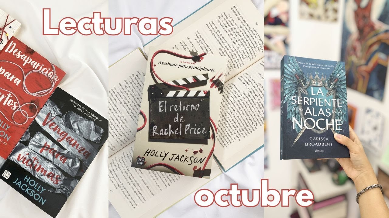 Libros que leí en octubre 🎃 thriller, romantasy 
