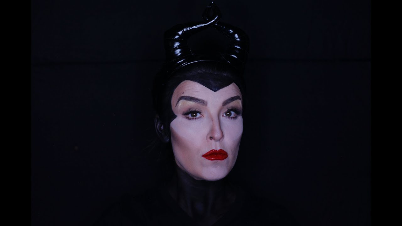 Easy Maleficent Makeup Tutorial- Angelina Jolie