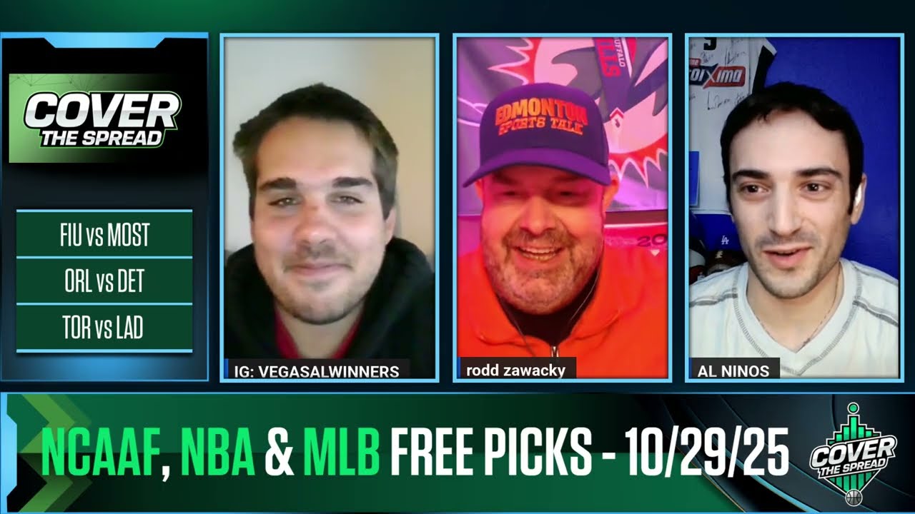 NCAAF, NBA & MLB Picks for Today, Wednesday 10/29/25 Predictions | World Series Game 5 Expert Picks