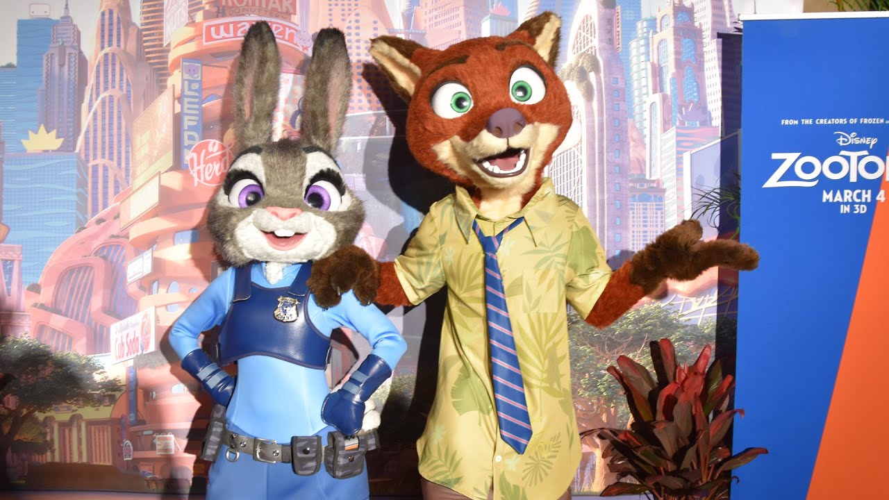 Nick Wilde & Judy Hopps from 