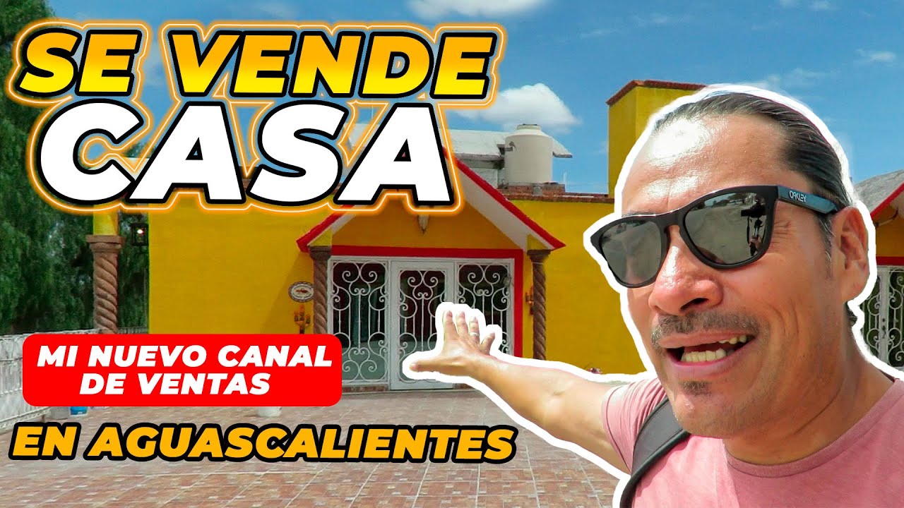 Se VENDE CASA en AGUASCALIENTES (Estreno Nuevo Canal de Compra -venta)